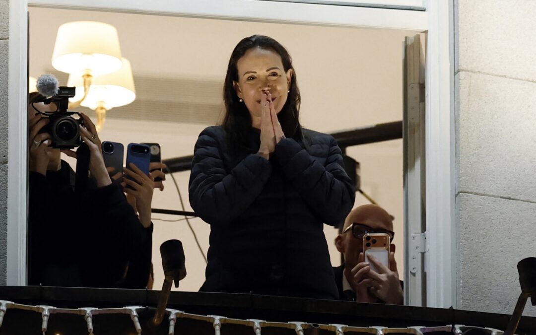 'She's awesome': How U.S. veterans helped Venezuela's Machado escape