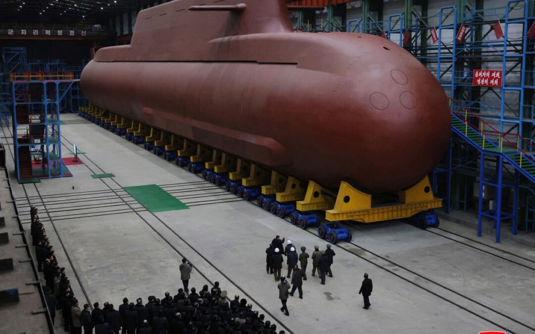 Nuclear submarine arms race heats up between North and South Korea