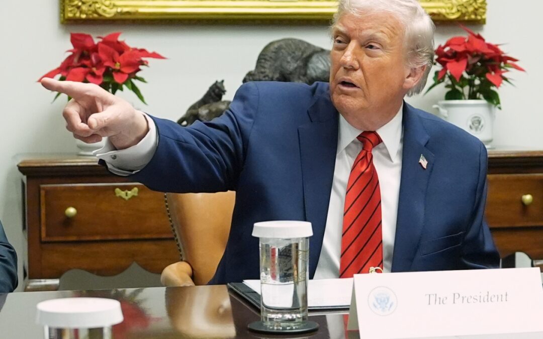 Trump says the U.S. has seized an oil tanker off the coast of Venezuela