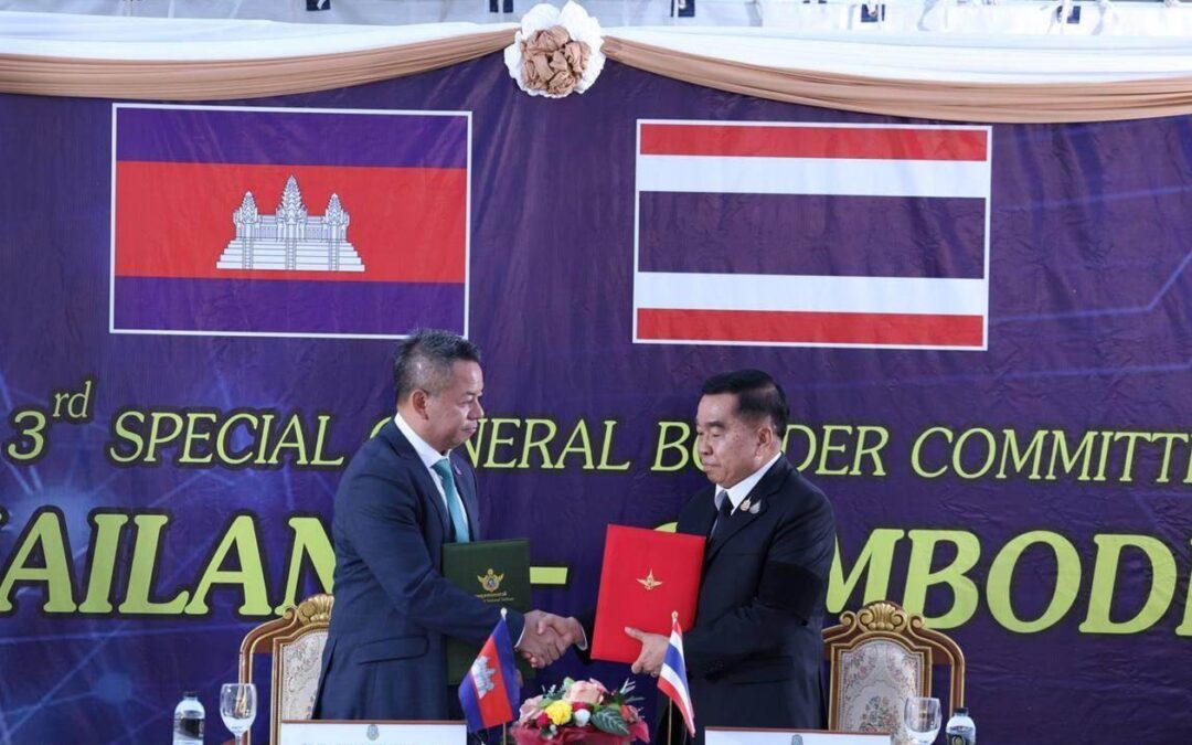 Thailand and Cambodia sign new ceasefire agreement to end border fighting