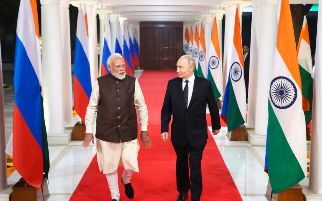 Putin and Modi expand India-Russia economic ties in talks in New Delhi