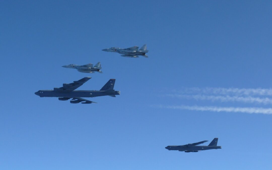 U.S. and Japan flex military muscles in a show of force amid Tokyo's feud with Beijing