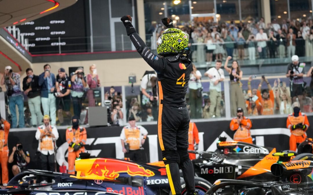 McLaren's Lando Norris wins first F1 title at season-ending Abu Dhabi Grand Prix