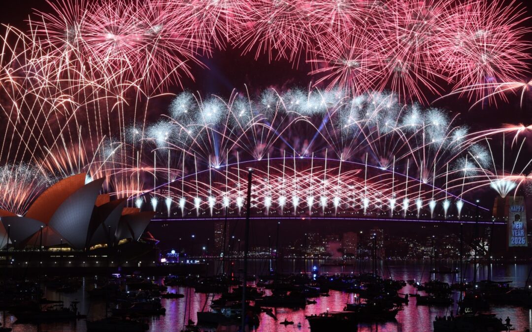 Photos: The world welcomes the new year