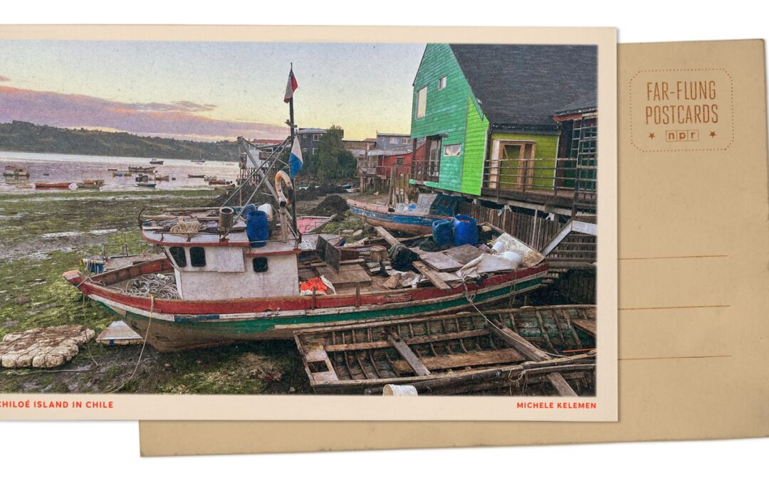 Greetings from Chiloé Island, Chile, where the fast-moving tides are part of local lore