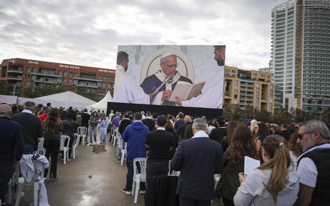 Pope Leo wraps up his visit to Lebanon with prayers at the site of Beirut's port blast