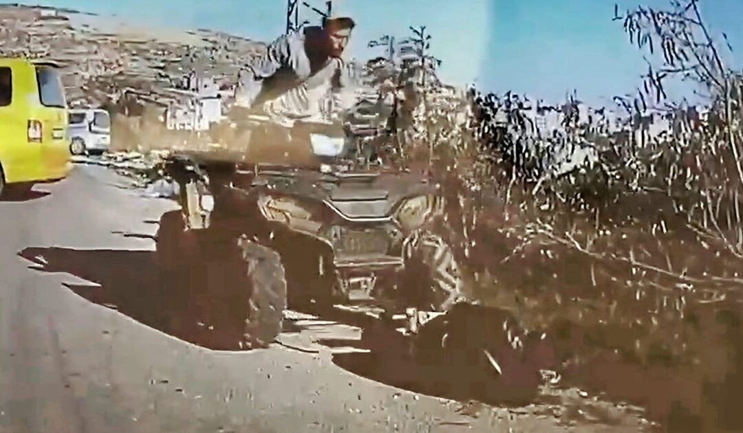 Israeli reservist released to house arrest after ramming ATV into praying Palestinian in West Bank