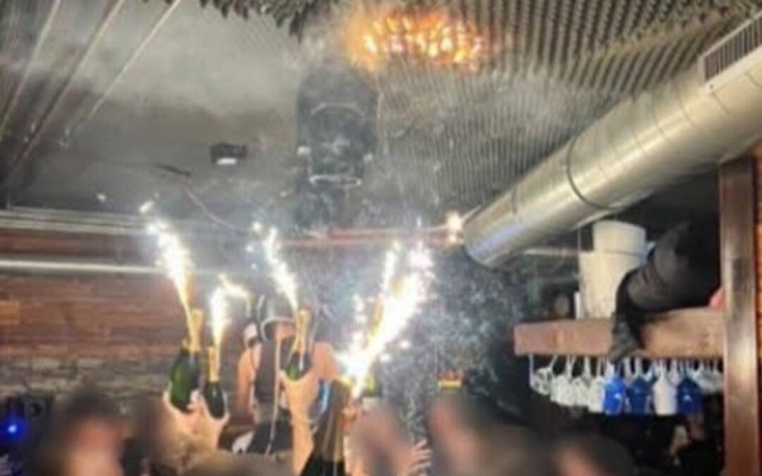 בזמן שהבר בשוויץ עלה בלהבות – הבעלים עשתה משהו בלתי נתפס