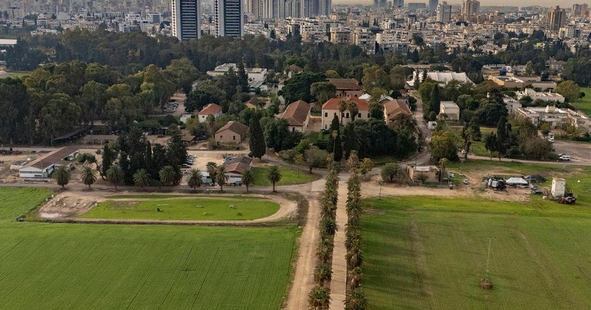 Why is this green paradise next to Tel Aviv closed to the public?