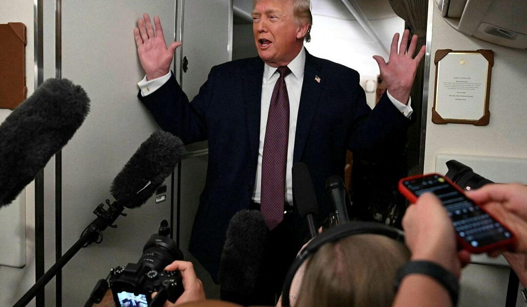 Trump says Iran wants to negotiate nuclear deal as protest death toll hits at least 544