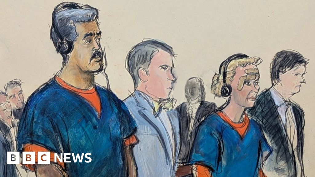 Watch: What it was like in the courtroom at Maduro's hearing