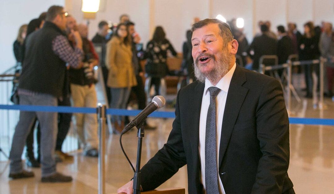 Former Jerusalem mayor and Yad Sarah founder, MK Uri Lupolianski, dies at 74