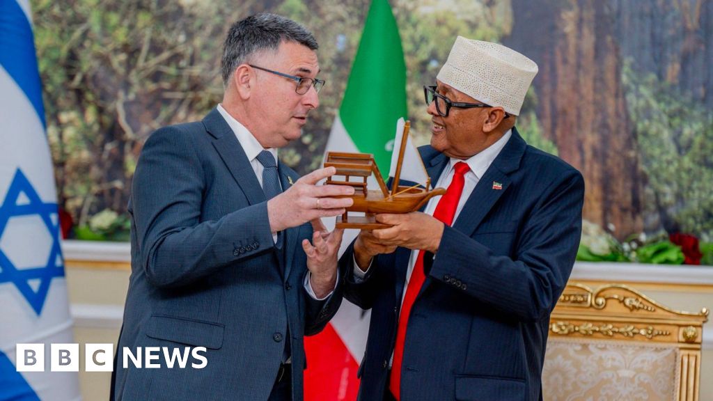 Israel's foreign minister on historic visit to Somaliland