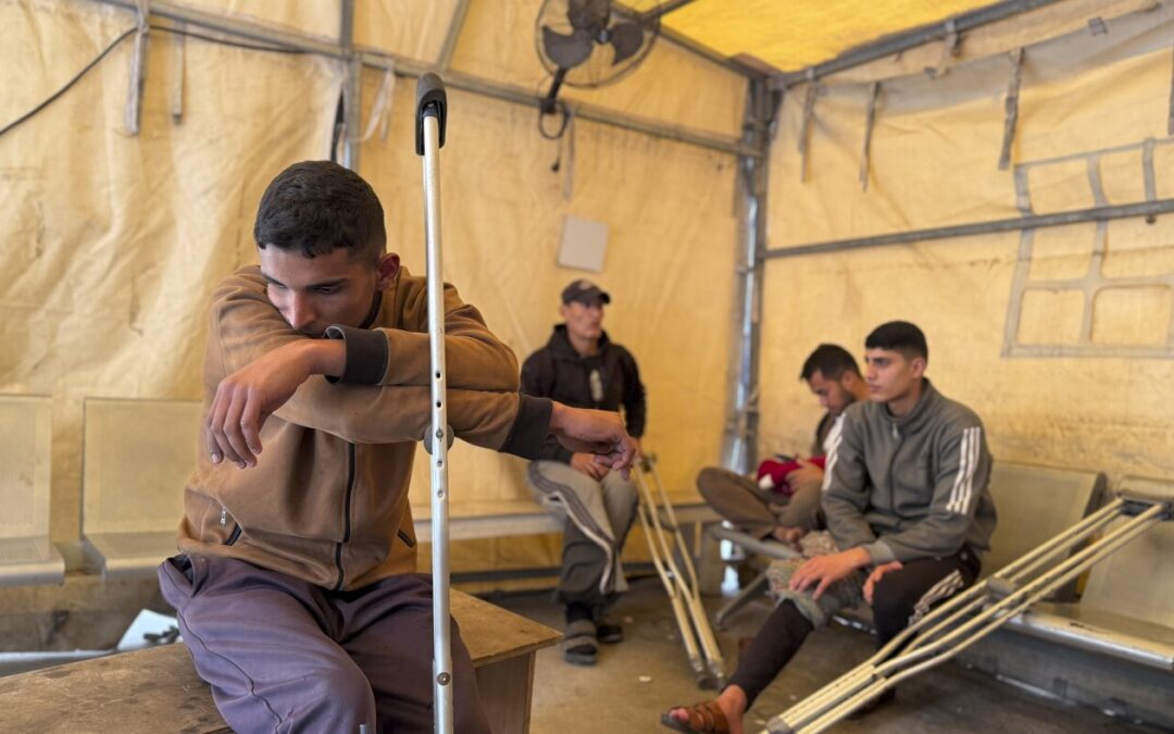 Inside a Gaza medical clinic at risk of shutting down after an Israeli ban