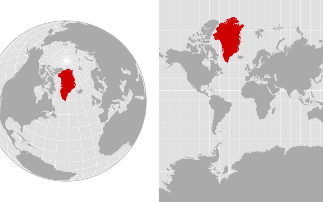 How large is Greenland, really? Your map may be deceiving you