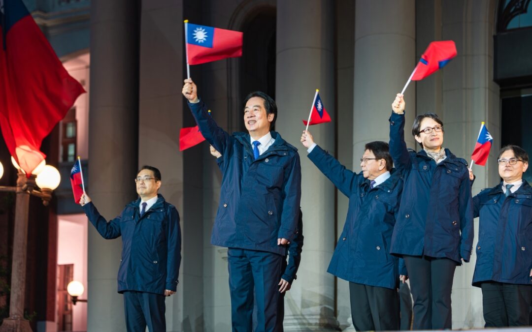 Taiwan's president pledges to defend island's sovereignty after Chinese military drills