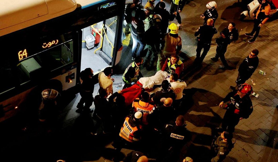 One killed, three wounded as bus runs over Haredi protesters in Jerusalem